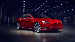 Tesla S Red